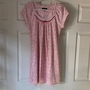 Floral Pink Nightgown